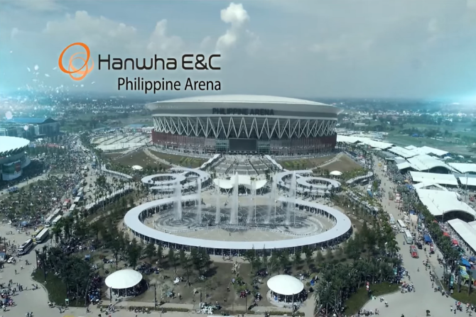 Philippine Arena project video by Hanwha E&amp;C